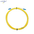 simplex fiber LC/UPC single mode fiber patch jumper cable low insertion loss G652D G657A LSZH